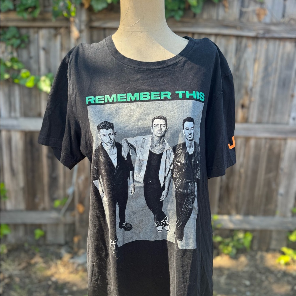 Black Jonas Brothers T-Shirt